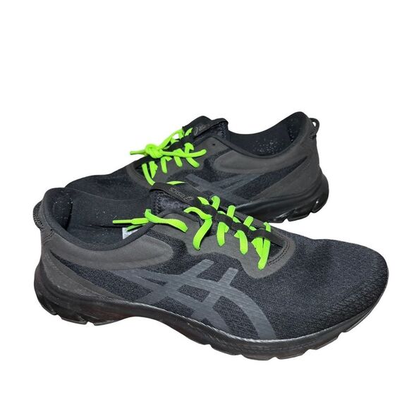 Men’s asic Black and Neon Green Athletic Shoes size 14 main image 6